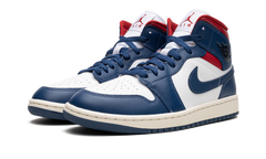 AIR JORDAN 1 MID WMNS "Blue / Red" BQ6472 146