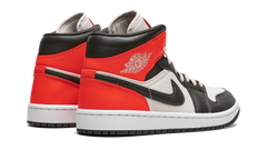 AIR JORDAN 1 MID SE WMNS "Newsprint" DQ6078 100