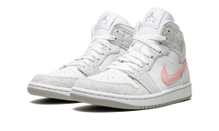 AIR JORDAN 1 MID SE WMNS "Heather Grey / Pink" DN4045 001