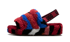 Fluff Yeah Slide WMNS "Cali Collage Red" 1118164 RED