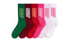 6-Sock Box "Roses" SGS0372