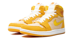 Air Jordan 1 Zoom Air CMFT 2 WMNS "Yellow Ochre/Tour Yellow-Pale Vanilla-Safety" FJ5743 700