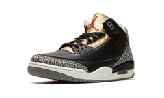 AIR JORDAN 3 WMNS "Black Cement Gold" CK9246 067