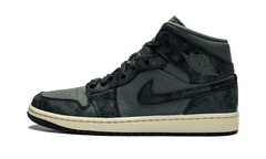 AIR JORDAN 1 MID WMNS "DISTRESSED SMOKE GREY" FJ3448 001