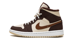 AIR JORDAN 1 MID SE WMNS "Brown Basalt Fleece" DO6699 200