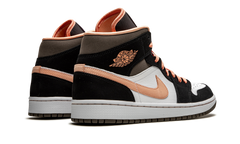 AIR JORDAN 1 MID SE WMNS "Peach Mocha" DH0210 100