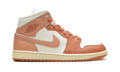 Air Jordan 1 Mid WMNS "Madder Root" BQ6472 180