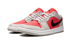AIR JORDAN 1 LO WMNS "Light Iron Ore / Siren Red" DC0774 060