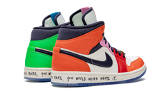 Air Jordan 1 Mid WMNS "Melody Ehsani - Fearless" CQ7629 100