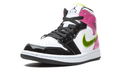 Air Jordan 1 Mid SE "Cyber / Active Fuchsia" CZ9834 100