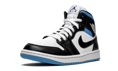 AIR JORDAN 1 MID WMNS "Black / White / University Blue" BQ6472 102