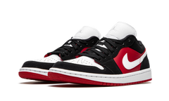 AIR JORDAN 1 LO WMNS "Black / White / Gym Red" DC0774 016