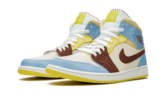 Air Jordan 1 Mid SE "Maison Chateau Rouge Fearless" CU2803 200