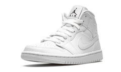 AIR JORDAN 1 MID WMNS "White Snakeskin" BQ6472 110