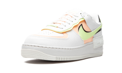 AIR FORCE 1 SHADO MNS WMNS "White / Barely Volt / Crimson Tint"
