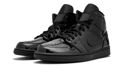 AIR JORDAN 1 MID WMNS "Black Patent Leather" BQ6472 002
