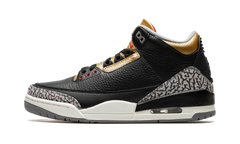 AIR JORDAN 3 WMNS "Black Cement Gold" CK9246 067