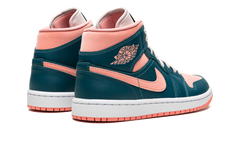 AIR JORDAN 1 MID WMNS "Dark Teal Green" BQ6472 308