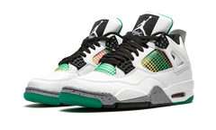 Air Jordan 4 Retro WMNS "Rasta - Lucid Green" AQ9129 100