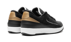 Jordan 2 Retro Low WMNS "Black Metallic Gold" DX4401 001