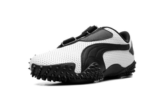 Mostro "Perforated Leather - White / Black" 400992 01