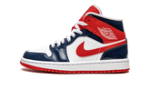 AIR JORDAN 1 MID WMNS "Patent Leather Navy / White / Red" DJ5984 400