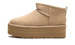 CLASSIC ULTRA MINI PLATFORM WMNS "Sand" 1135092 SAN