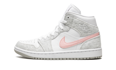 AIR JORDAN 1 MID SE WMNS "Heather Grey / Pink" DN4045 001
