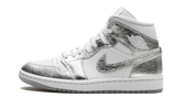 Air Jordan 1 Mid SE WMNS "Metallic Silver" FN5031 100