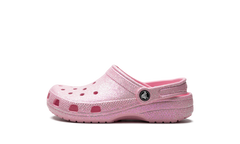 Classic Glitter Clog Big Kids "Pink" 206993 6S0