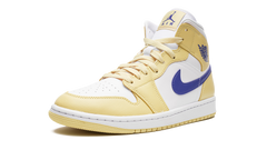 AIR JORDAN 1 MID WMNS "Lemon Wash" BQ6472 701