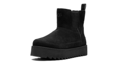 WMNS Chelsea Platform Mini "Black Suede" 1158051 BLK