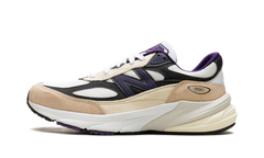990v6 "Made In USA - Teddy Santis White Black Plum" U990WB6