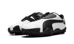 Mostro "Perforated Leather - White / Black" 400992 01