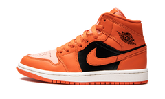AIR JORDAN 1 MID SE WMNS "Orange / Black" DM3381 600