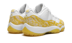 AIR JORDAN 11 LOW WMNS "Yellow Snakeskin" AH7860 107
