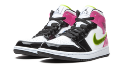 Air Jordan 1 Mid SE "Cyber / Active Fuchsia" CZ9834 100