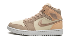 AIR JORDAN 1 MID SE WMNS "Canvas Khaki" DV0427 102