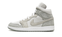 AIR JORDAN 1 MID SE WMNS "Grey Fleece" DO7139 002
