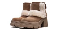Brooklyn Sunburst Heeled Boot "Chestnut" 1145710 CHE