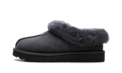 Tazzette Genuine Shearling Collar Slipper WMNS "Obsidian" 1134810 OBS