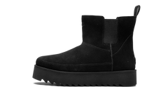 WMNS Chelsea Platform Mini "Black Suede" 1158051 BLK