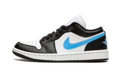AIR JORDAN 1 LOW WMNS "Black / University Blue" DC0774 041