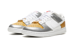 DUNK LOW WMNS "Gold White Silver" DH4403 700