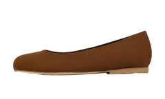 Ballet Flat Shoes "Brown" BAMS000300TCR8600M37