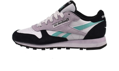 Classic Leather WMNS "White/Aqua/Black" 100209565