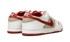 DUNK LO PRO MNS WMNS "Light Stone Varsity Red"