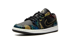 Air Jordan 1 Low WMNS "Multicolor Snakeskin" CW5580 001