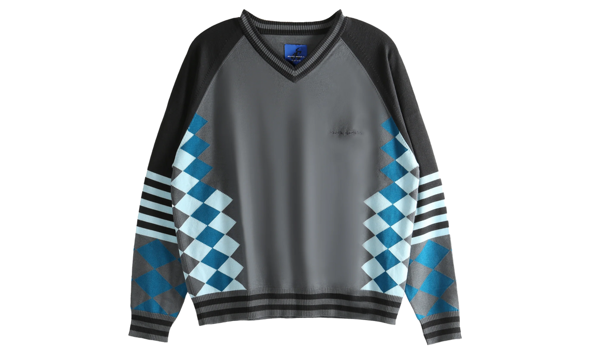 Laricoid Knit Jumper "Kiko Kostadinov - Anchor Grey / Sky" 2203A323 023