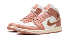AIR JORDAN 1 MID WMNS "RED STARDUST" FB9892 670